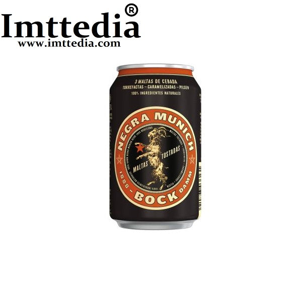 CERVEZA BOCK DAMM LATA DE 33CL 2592 UNIDADES