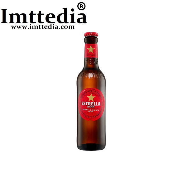 CERVEZA ESTRELLA DAMM BOTELLA NO RETORNABLE DE 33CL 2592 UND