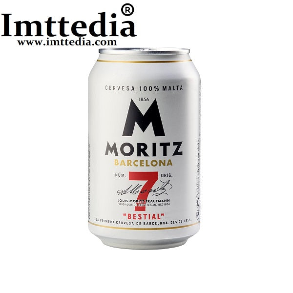 CERVEZA MORITZ 7 LATA DE 33CL 2592 UND
