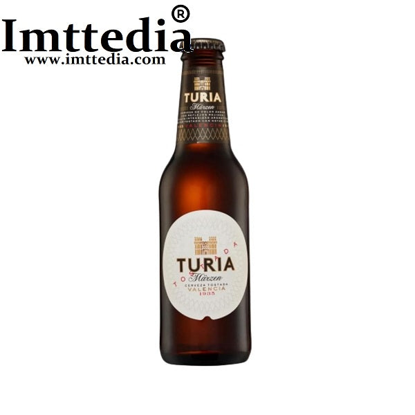 CERVEZA TURIA MÄRZEN TOSTADA BOTELLA 25CL 24 UND