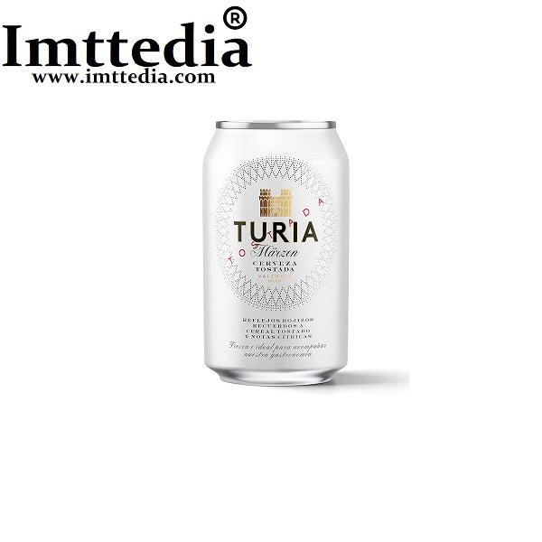 CERVEZA TURIA MÄRZEN TOSTADA LATA 33 CL 2592 UNIDADES