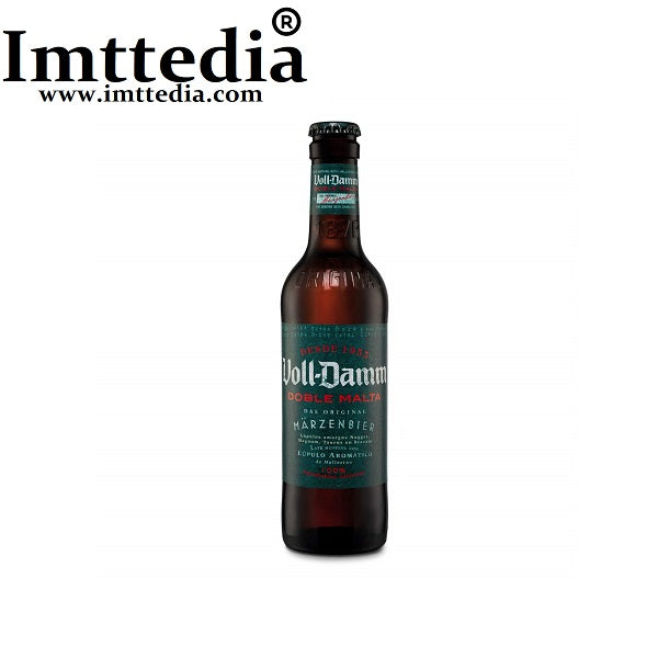 CERVEZA VOLL DAMM BOTELLA DE 33CL PACK DE 24 UNDADES NO RETORNABLE