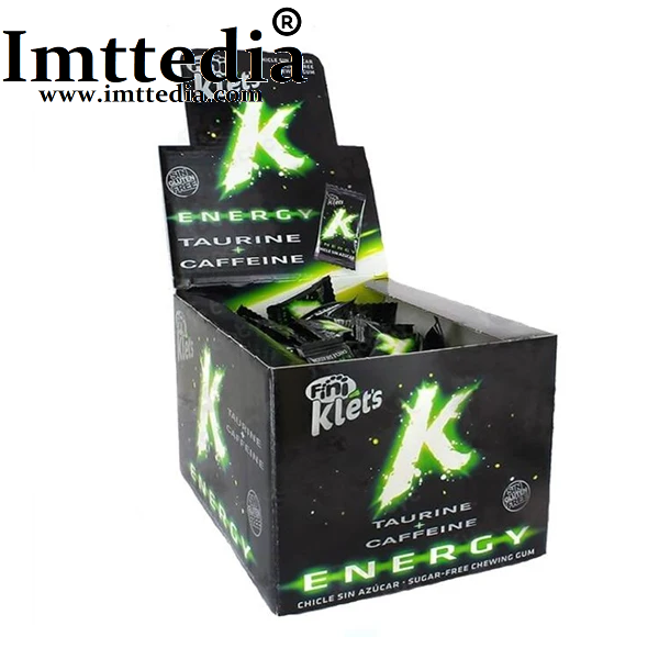 Caja Chicles Klets Energy (200 ud) de la empresa Española Fini