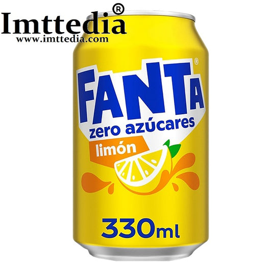 Fanta limón lata 33cl  IMPORTACION POR CAMION COMPLETO