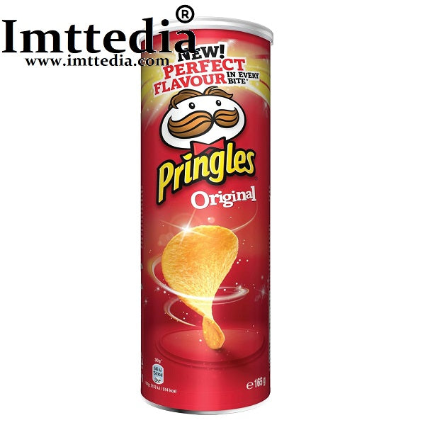 PRINGLES patatas fritas original tubo 165 gr 19 und